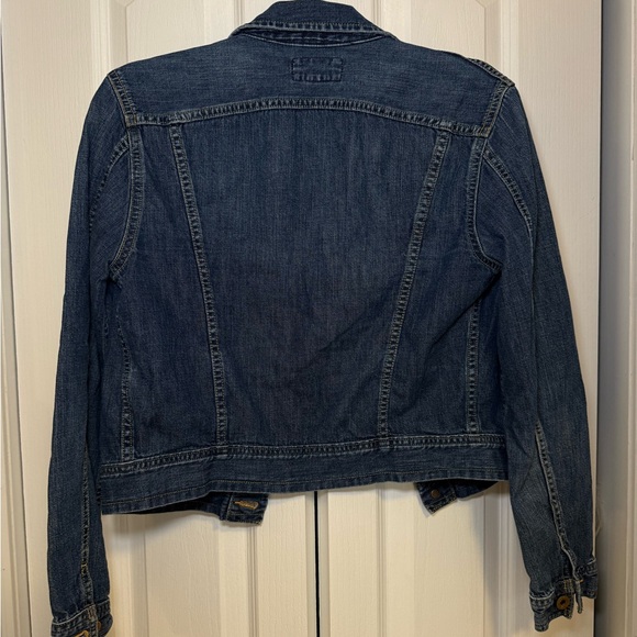 Denim & Supply Ralph Lauren - Dark Blue Jean Jacket Classic Trucker Style - Picture 3 of 6